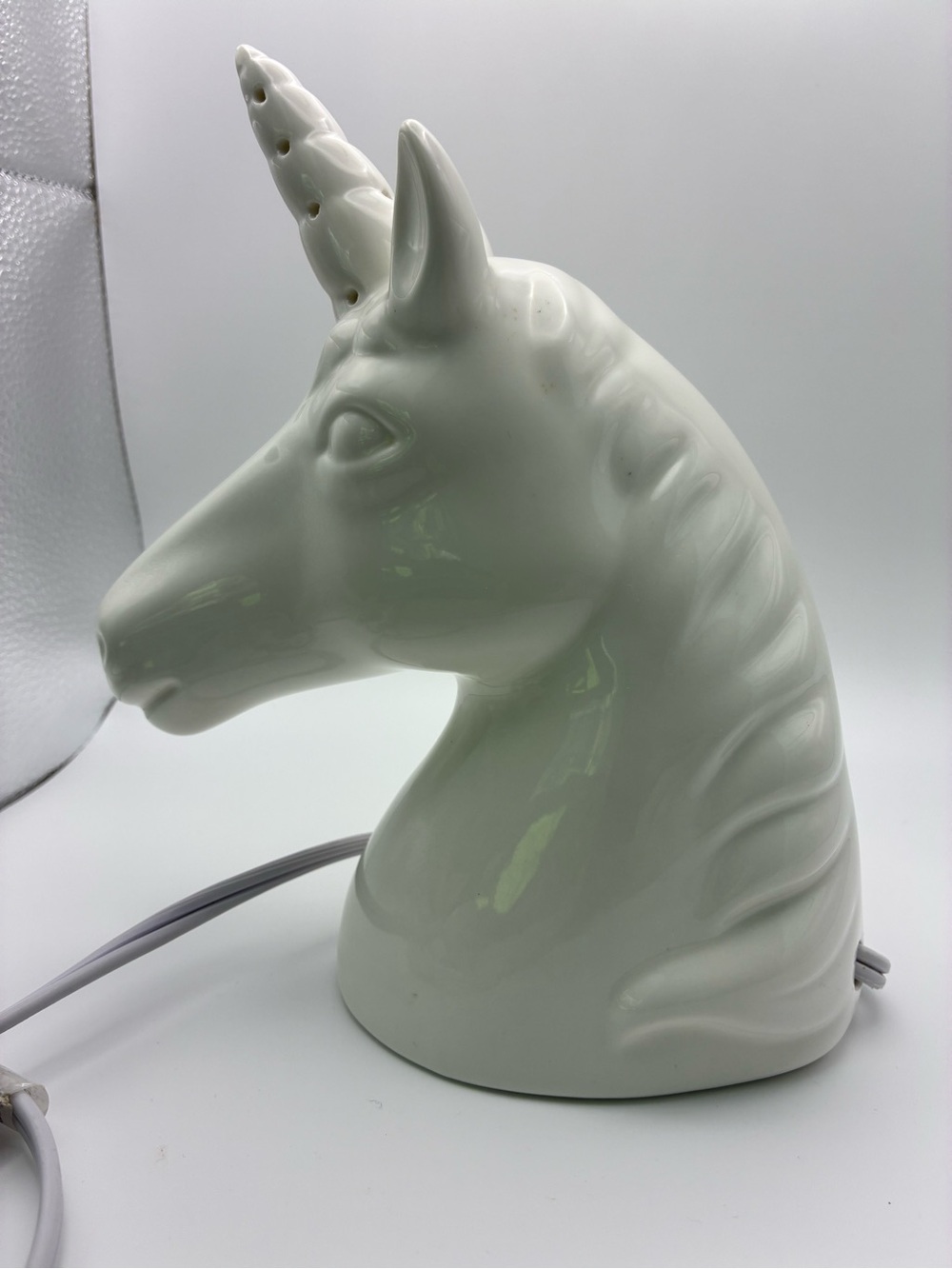 Target White Ceramic Unicorn Lamp